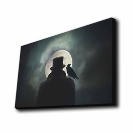 Wallity Lienzo Decorativo Iluminado con LED 45 x 70 cm Multicolor